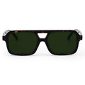 Atlas - Green Tortoise Squared Sunglasses