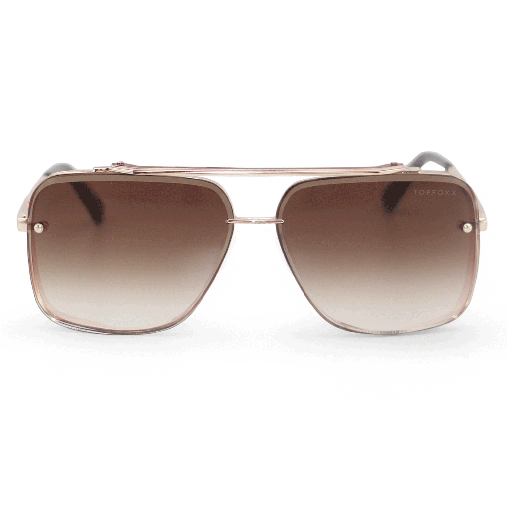 Bella Tangle-Free Aviator Sunglasses + FREE Anti-Fog Spray