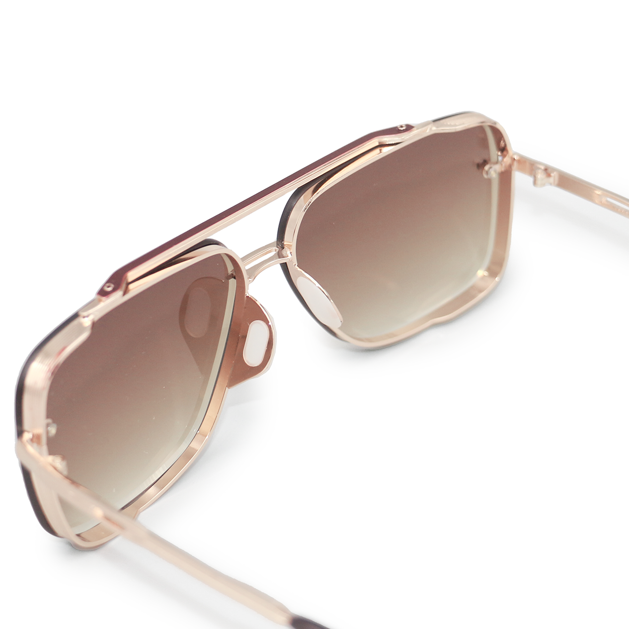 Smaller Bella Coffee - Tangle Free Aviator Sunglasses