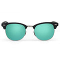 The Masters – Mirrored Aqua Clubmaster Sunglasses