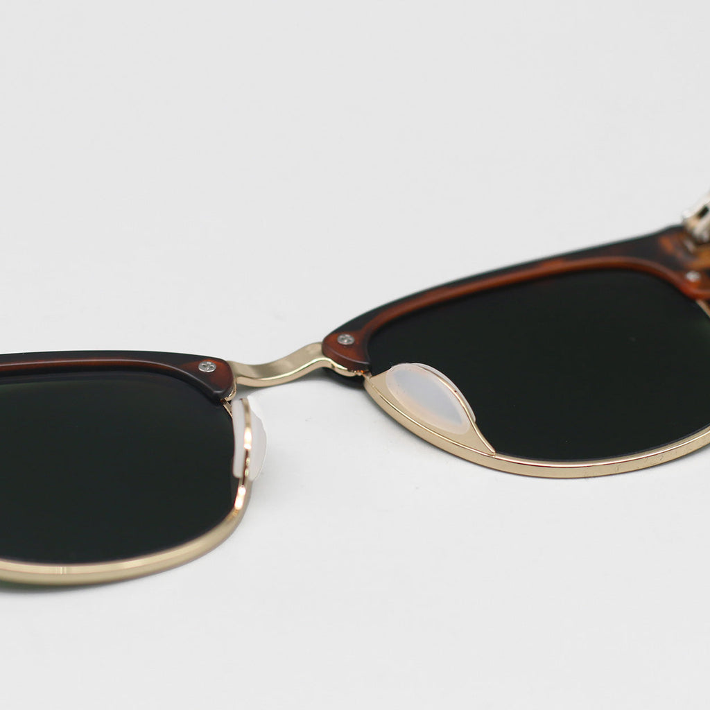 The Masters – Green Tortoise Clubmaster Sunglasses