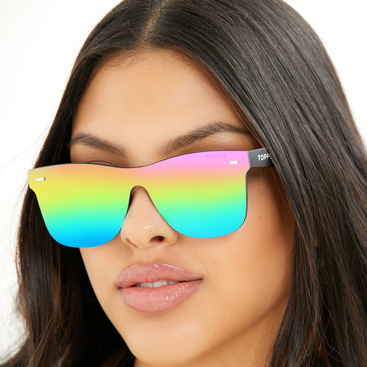 Sustainable Future - Multicolor Square Wayfarer Sunglasses