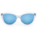 Kara - Mirrored Blue Cat Eye Sunglasses