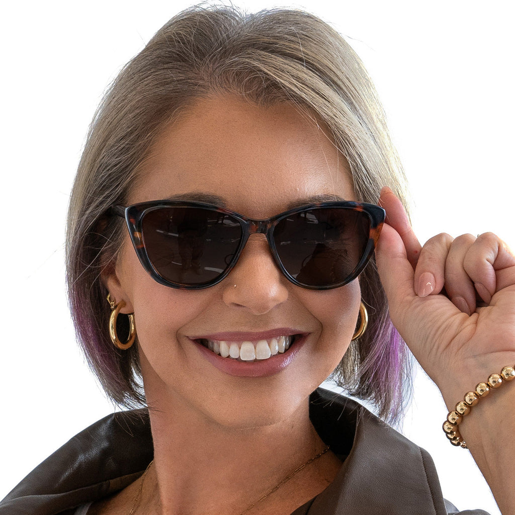 Kara - Tortoise Cat Eye Sunglasses