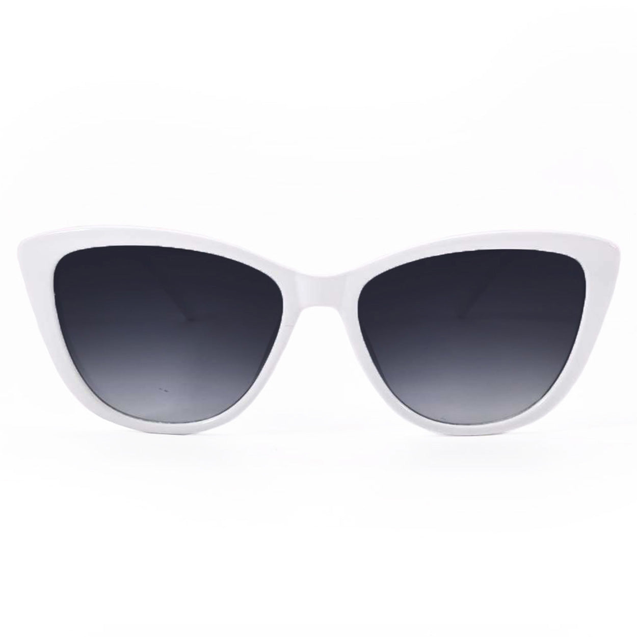 Kara - White Cat Eye Sunglasses