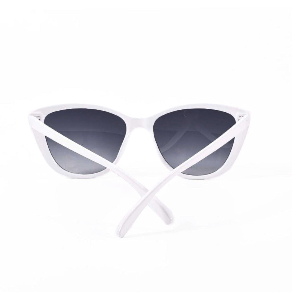 Kara - White Cat Eye Sunglasses
