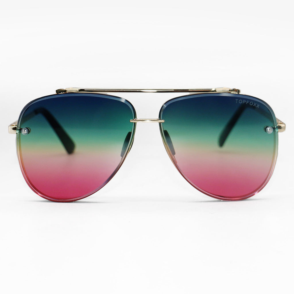 Luna - Tangle Free - Pride Aviator Sunglasses