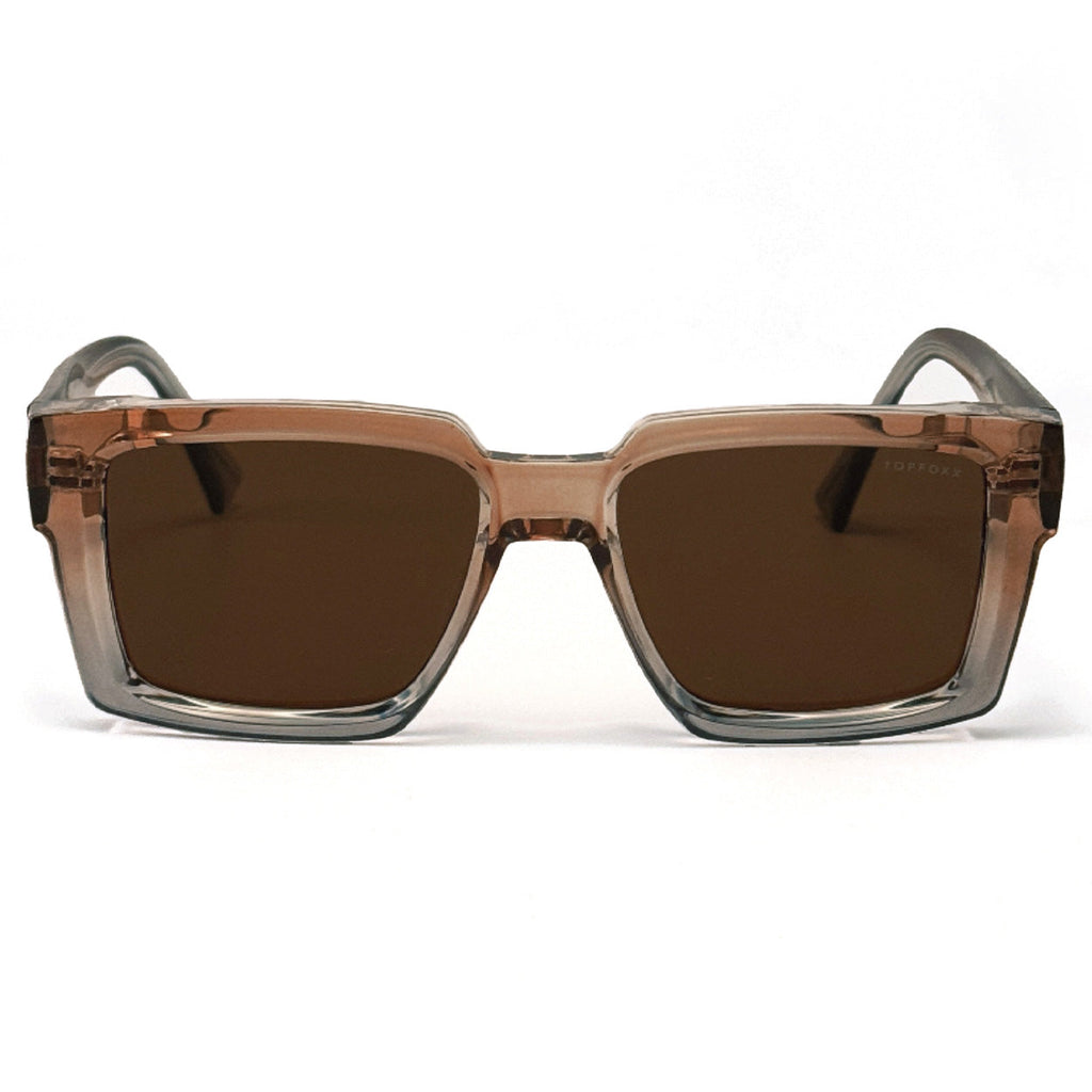 Paloma x Topfoxx - Limited Edition Brown Squared Sunglasses
