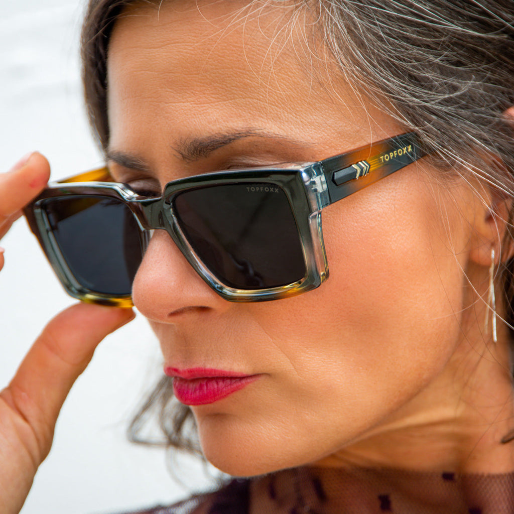 Paloma x Topfoxx - Limited Edition Tortoise Squared Sunglasses