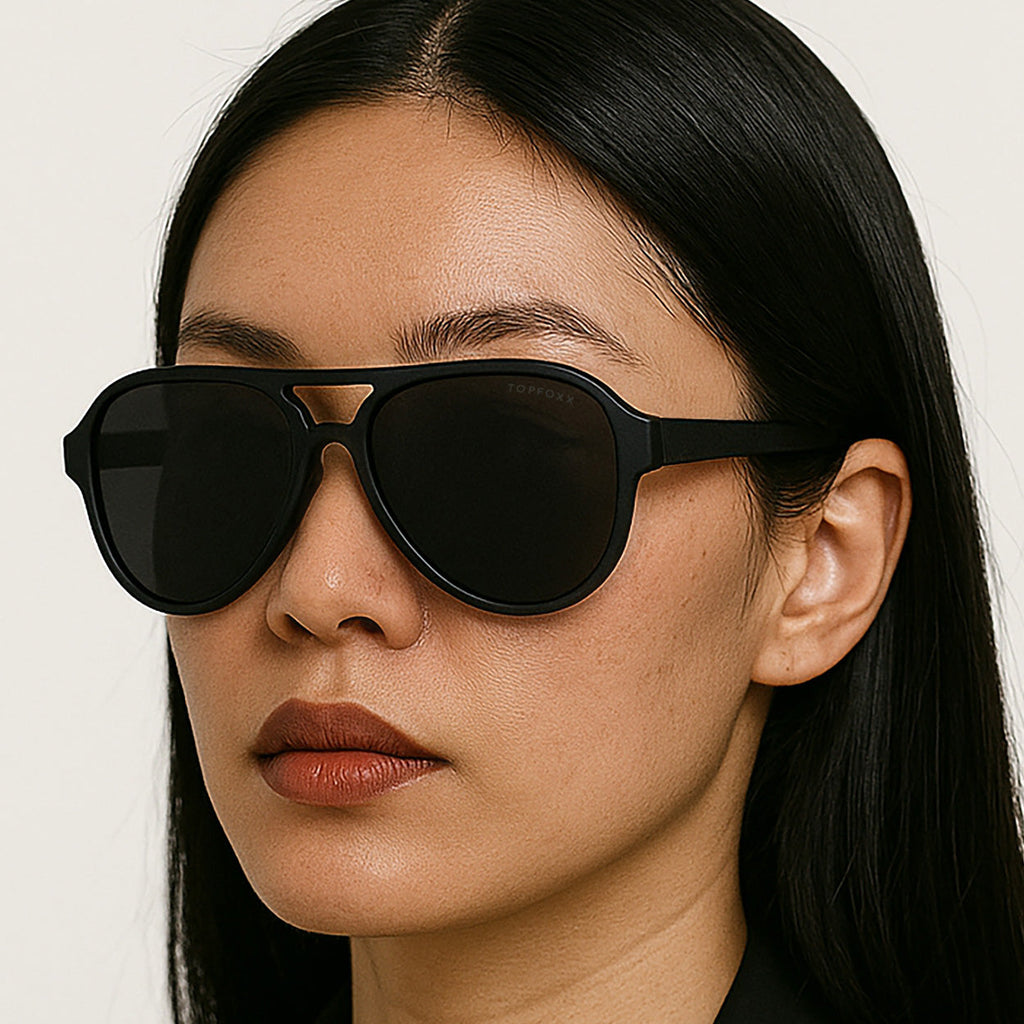 Poseidon Black  – Tangle-Free Floating Aviators