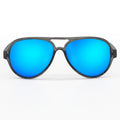 Poseidon Mirrored Blue  – Tangle-Free Floating Aviators