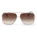 Smaller Bella Coffee - Tangle Free Aviator Sunglasses
