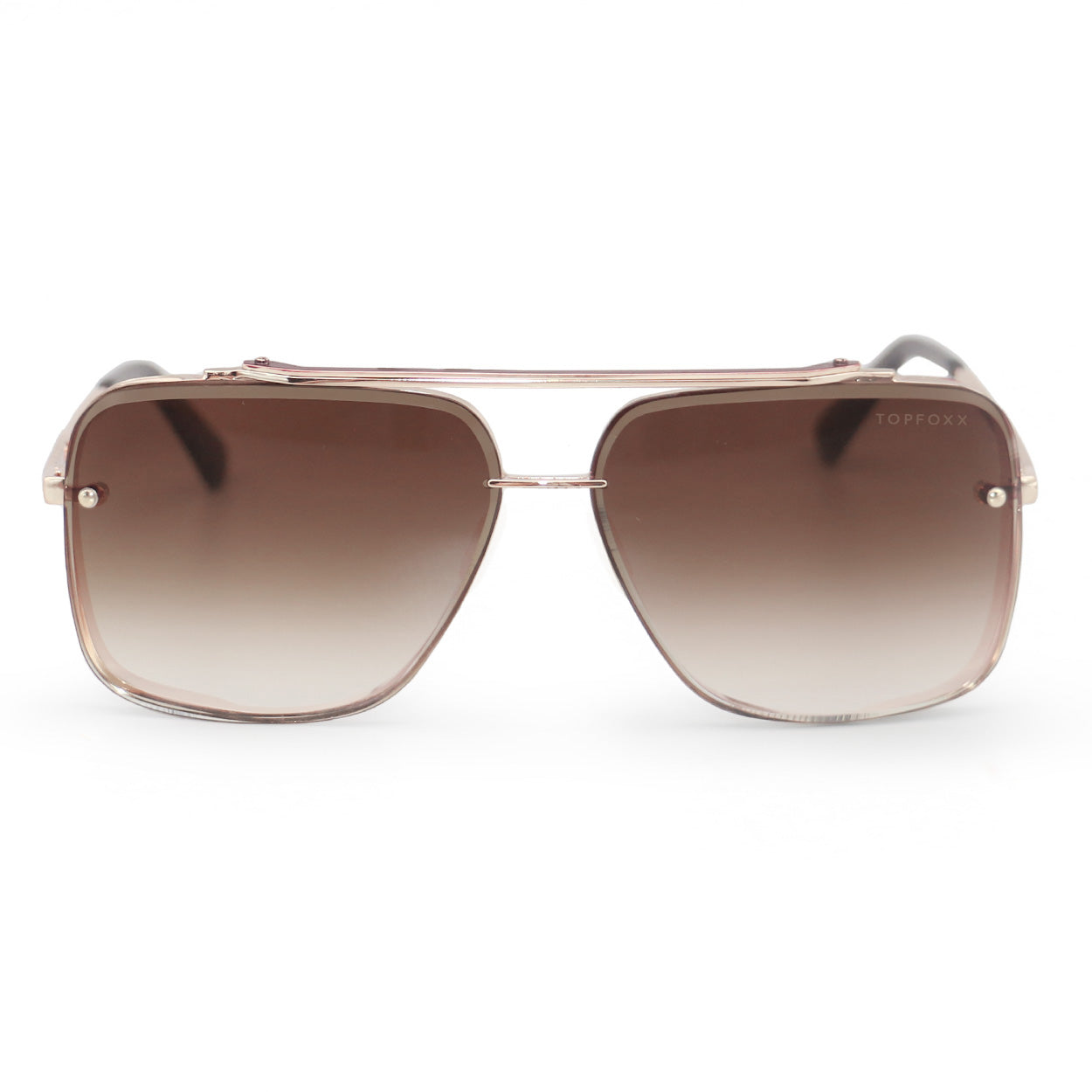 Smaller Bella Coffee - Tangle Free Aviator Sunglasses