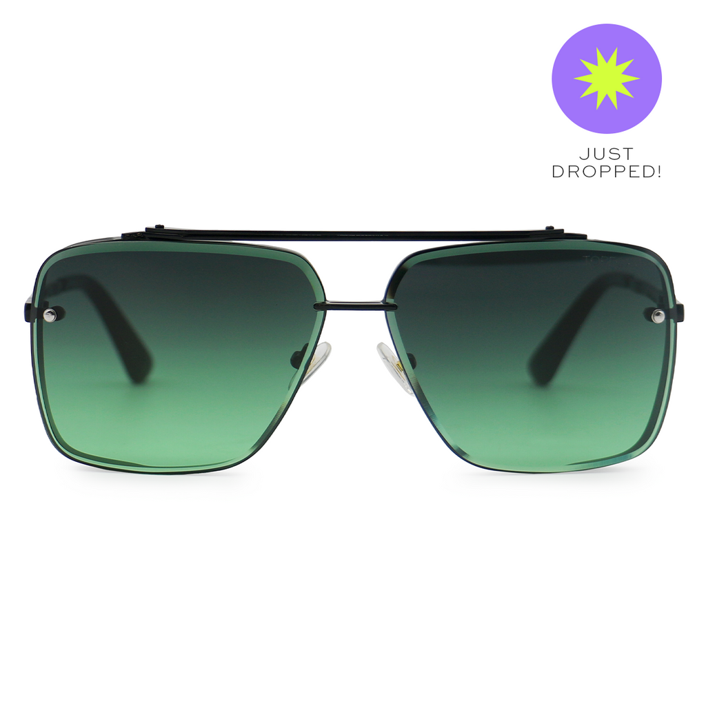 Bella Tangle-Free Aviator Sunglasses + FREE Anti-Fog Spray